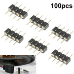 Connettore maschio a 4 pin per striscia luminosa LED RGB SMD