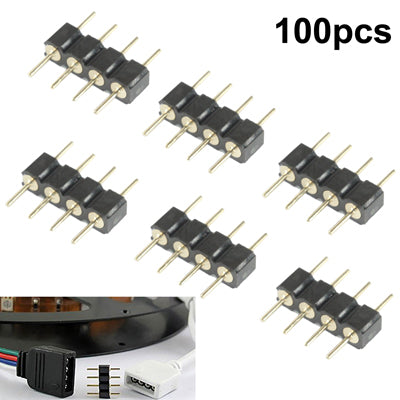 Connettore maschio a 4 pin per striscia luminosa LED RGB SMD
