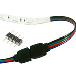 Connettore maschio a 4 pin per striscia luminosa LED RGB SMD