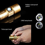 Cree Q5 LED 3 modalità con cordino