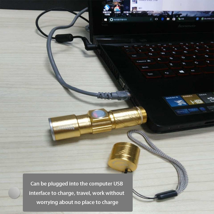 Cree Q5 LED 3 modalità con cordino