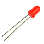 Lampada a diodi emettitori LED trasparenti F5 da 1000 pezzi, 1000 PCS, Red Light, 1000 PCS, White Light