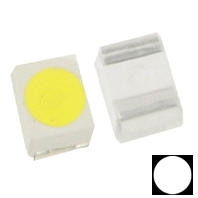 Diodo LED SMD 3528 da 2000 pezzi, flusso luminoso: 6-7 lm, 2000pcs, White Light