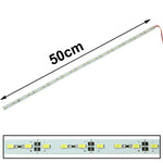 36 LED 5630 SMD, Luce Bianca, Lunghezza: 50cm