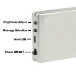 Display LED 128x16 pixel 41 cm verde blu rosso