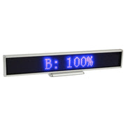 Risoluzione display: 128 x 16 pixel, lunghezza: 41 cm, Blue, Green, Red, 黄光