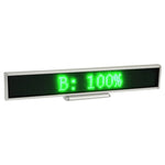 Display LED 128x16 pixel 41 cm verde blu rosso