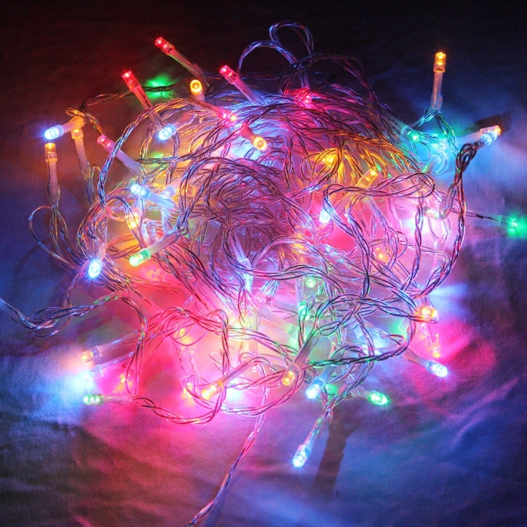Per feste di Natale, 80 LED, luce RGB, alimentato a batteria