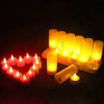 Luce decorativa per la casa ricaricabile con scheda di ricarica, Warm EU Plug