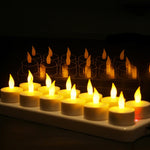 Luce decorativa per la casa ricaricabile con scheda di ricarica, Warm EU Plug