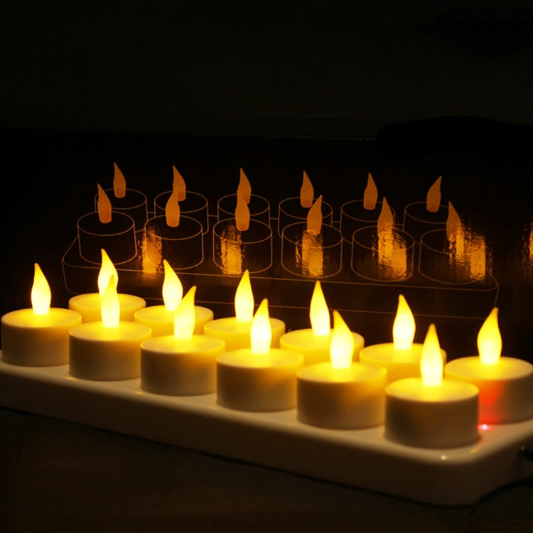 Luce decorativa per la casa ricaricabile con scheda di ricarica, Warm EU Plug