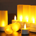 Luce decorativa per la casa ricaricabile con scheda di ricarica, Warm EU Plug