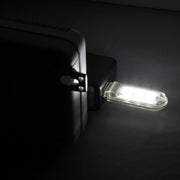Lampada USB a 3 LED SMD 5630 1,5W luce bianca e verde