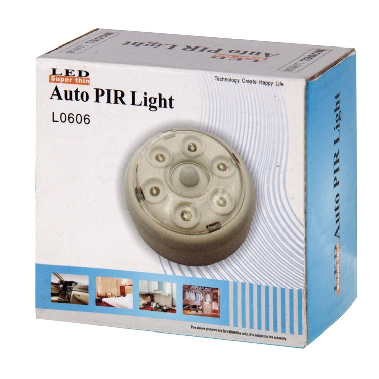 6 Luci LED per Passerelle, Corridoi, Scale, Armadi