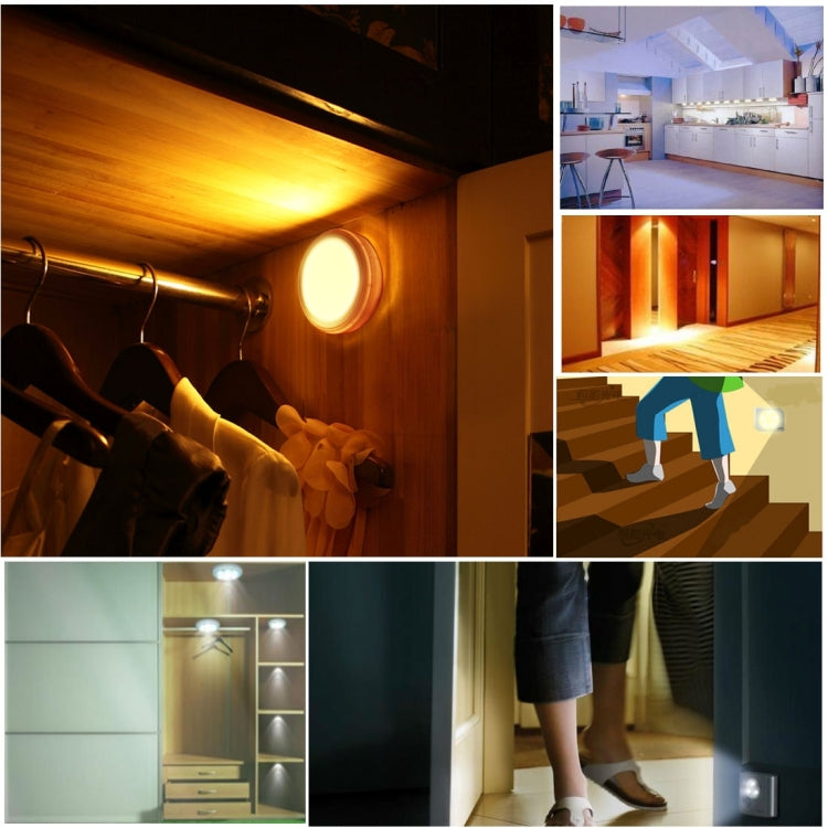 6 Luci LED per Passerelle, Corridoi, Scale, Armadi