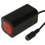 Batteria ricaricabile 4400mAh 8,4V per lampada bici LED