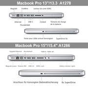 Custodia protettiva rigida per MacBook Pro 15,4"