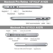 Custodia rigida per MacBook Pro Retina 13,3"