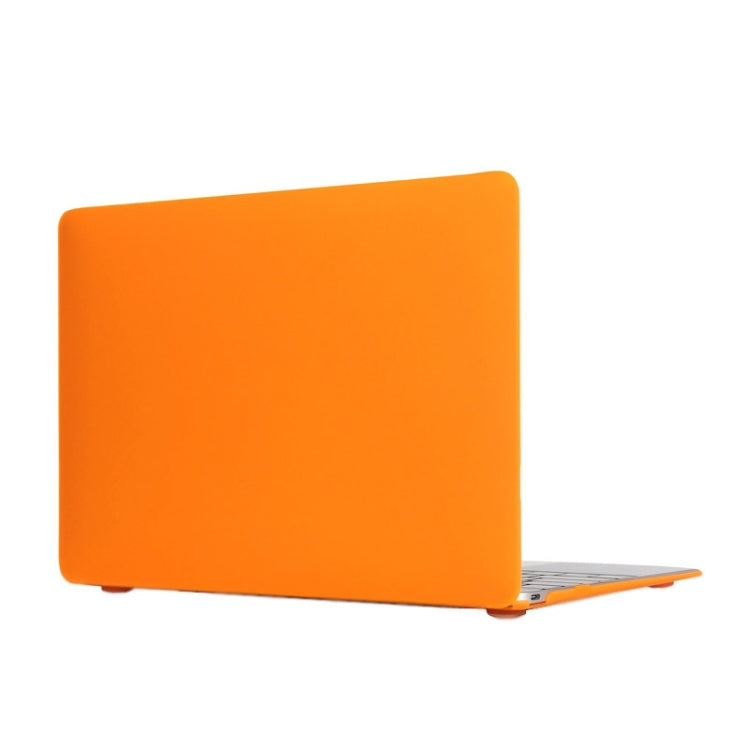 Custodia protettiva in plastica rigida satinata traslucida per laptop per MacBook da 12 pollici