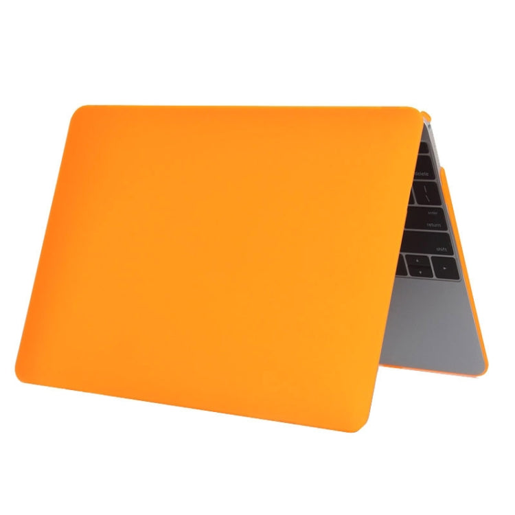 Custodia protettiva in plastica rigida satinata traslucida per laptop per MacBook da 12 pollici