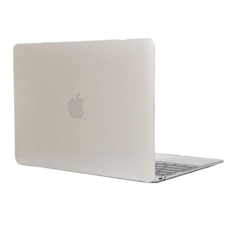 Custodia protettiva rigida in cristallo trasparente colorato per MacBook 12 pollici