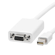 Adattatore da mini display a VGA 15 pin femmina per Apple, Mini DP to VGA 15Pin