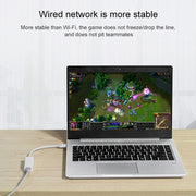 Adattatore Fast Ethernet USB 2.0 ad alta velocità