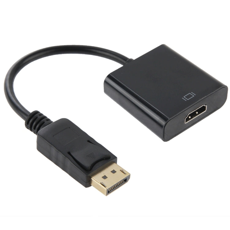 Adattatore cavo video DisplayPort maschio a HDMI femmina, lunghezza: 15 cm, DP Male to HDMI Female (Gold plated)