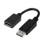Cavo DisplayPort maschio a DisplayPort femmina, lunghezza: 1,8 m, DP Male to DP Female, DP to DP Female