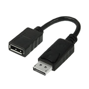 Cavo DisplayPort maschio a DisplayPort femmina, lunghezza: 1,8 m, DP Male to DP Female, DP to DP Female