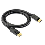 Cavo DisplayPort maschio a DisplayPort maschio, lunghezza: 1,8 m, DP to DP Male (Gold plated)