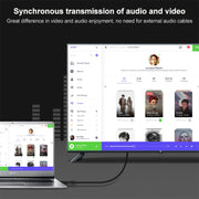Adattatore video DisplayPort maschio a HDMI femmina, DP to HDMI