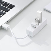 HUB USB 2.0 a 4 porte per computer Apple, for Apple Computer(White), for Apple Computer(Black)