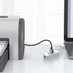HUB USB 2.0 a 4 porte per computer Apple, for Apple Computer(White), for Apple Computer(Black)