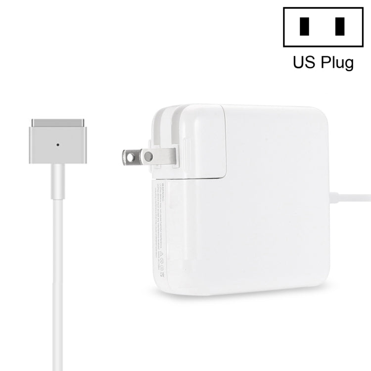 A1436 Alimentatore MagSafe 2 45 W 14,85 V 3,05 A 5 pin per MacBook, lunghezza cavo: 1,6 m, presa americana, 45W US Plug