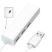 Adattatore di rete Ethernet USB 2.0 + HUB USB a 3 porte, USB
