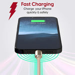 Cavo di ricarica per sincronizzazione dati da USB-C / Type-C 3.1 a USB 2.0 con testa in metallo intrecciato da 1 m