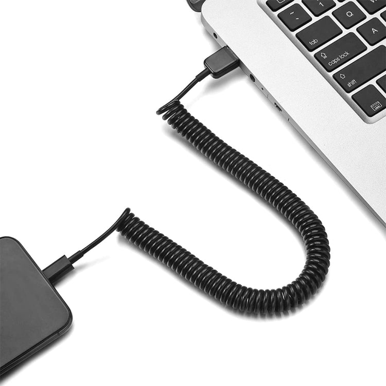 Cavo di ricarica per sincronizzazione dati Spring da USB-C/Type-C 3.1 a USB 2.0, lunghezza cavo: 3 m