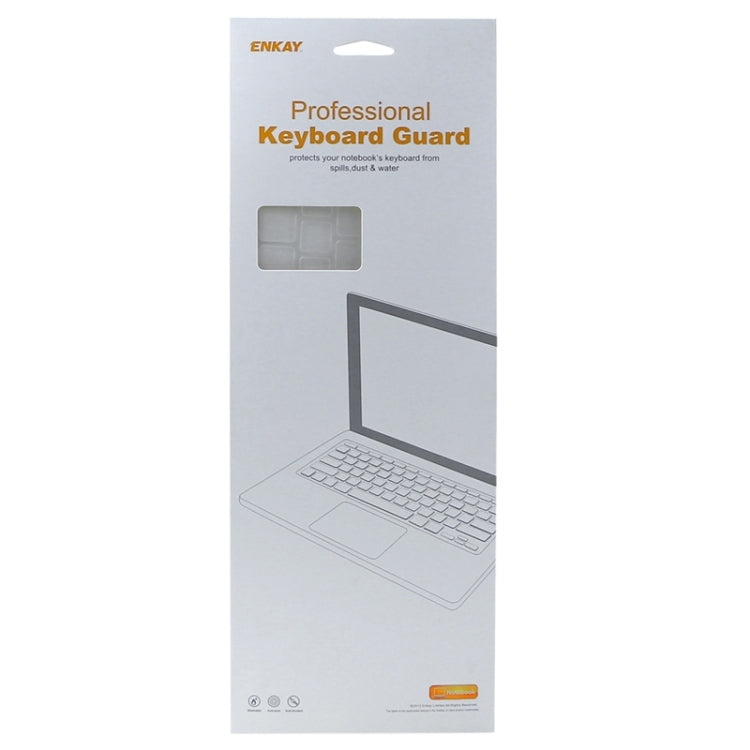 ENKAY per MacBook Air 11.6 pollici (Versione USA) / A1370 / A1465 4 in 1 Custodia protettiva in plastica rigida con guscio di cristallo con protezione per lo schermo, protezione per tastiera e tappi antipolvere