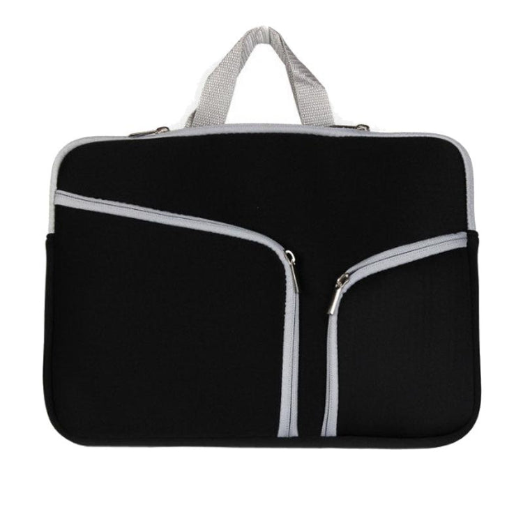Borsa per laptop con doppia tasca con cerniera per MacBook Pro da 15 pollici