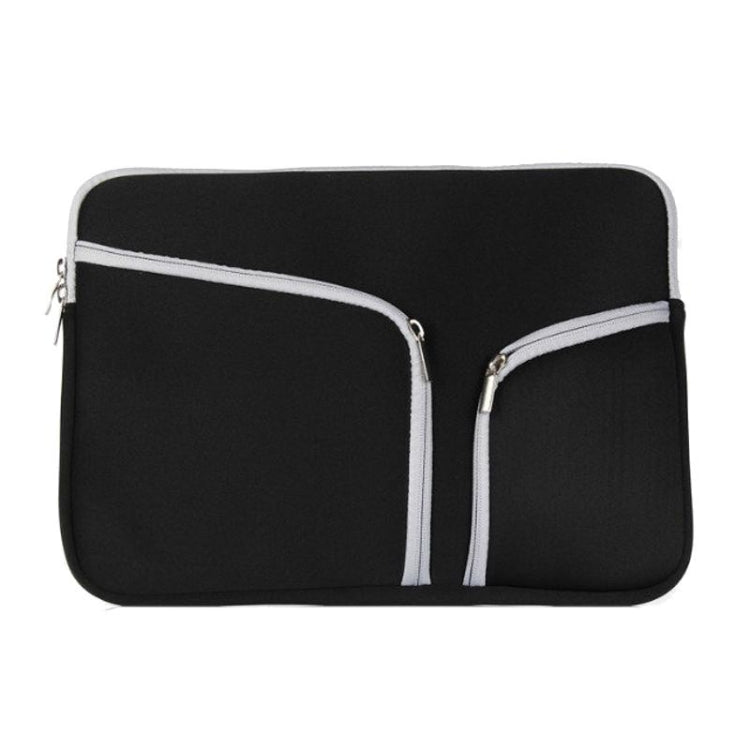 Borsa per laptop con doppia tasca con cerniera per MacBook Pro da 15 pollici