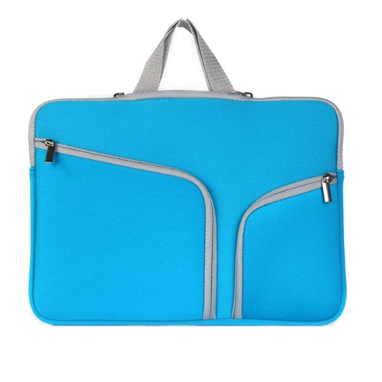 Borsa per laptop con doppia tasca con cerniera per MacBook Pro da 15 pollici