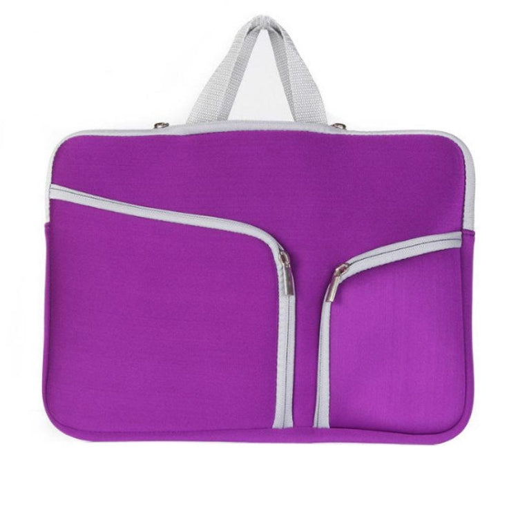 Borsa per laptop con doppia tasca con cerniera per MacBook Pro da 15 pollici
