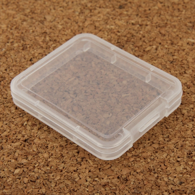Scatola per scheda di memoria in plastica trasparente da 100 pezzi per scheda Compact Flash/scheda CF, CF Card