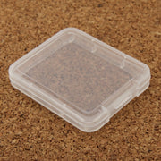 Scatola per scheda di memoria in plastica trasparente da 100 pezzi per scheda Compact Flash/scheda CF, CF Card