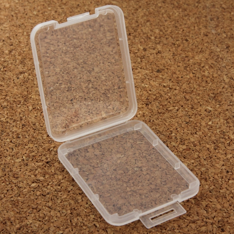 Scatola per scheda di memoria in plastica trasparente da 100 pezzi per scheda Compact Flash/scheda CF, CF Card