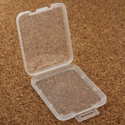 Scatola per scheda di memoria in plastica trasparente da 100 pezzi per scheda Compact Flash/scheda CF, CF Card