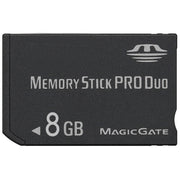 Scheda Memory Stick Pro Duo da 8 GB (capacità reale al 100%), 8GB