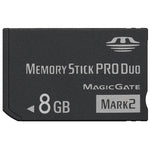 Memory Stick Pro Duo ad alta velocità MARK2 da 8 GB (capacità reale al 100%), 8GB