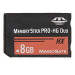 Scheda di memoria Memory Stick Pro Duo HX da 8 GB - 30 MB/secondo ad alta velocità, per l'utilizzo con PlayStation Portable (capacità reale al 100%), 8GB